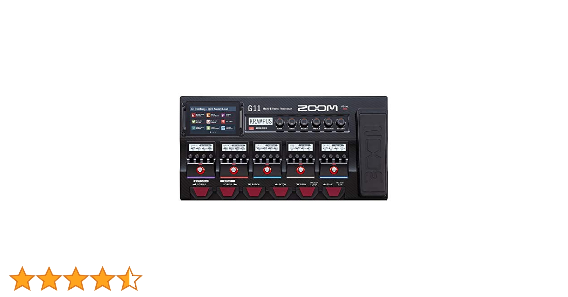 Amazon | ZOOM ズーム G11 ギター用エフェクター ブラック IR